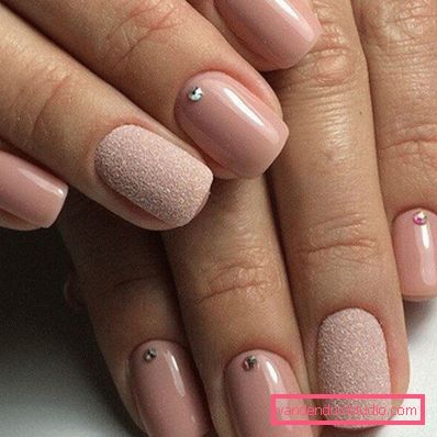 Delicate pastel manicure 2019-2020 year