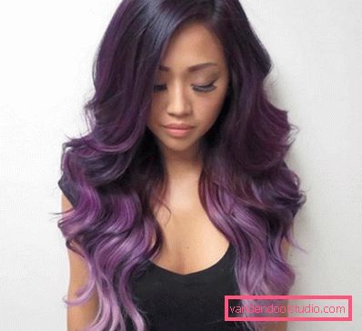 Fashionable hair dye 2019-2020