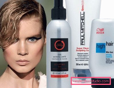 Stylish hairstyle with styling tools Stylish hairstyle with styling tools