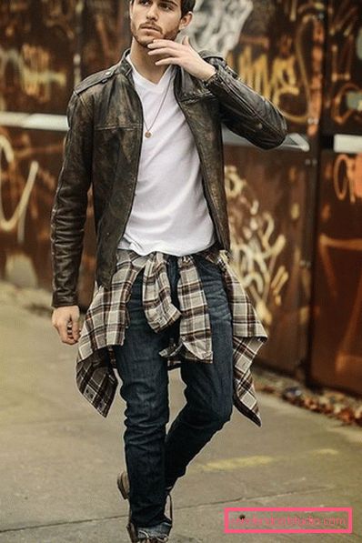 Men's hairstyle Grunge - style for guys and men