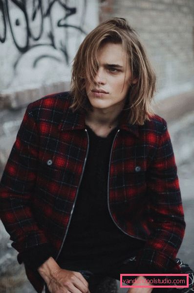 Men's hairstyle Grunge - style for guys and men