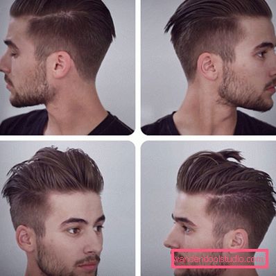 Men's haircut undercard and its varieties