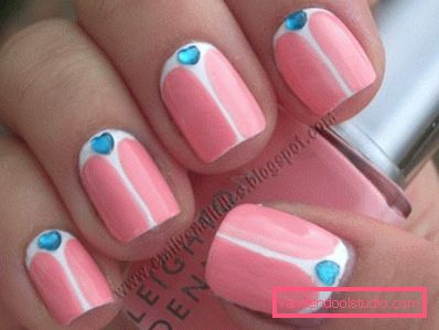 light pink nail polish