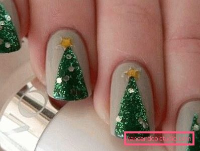 tree on the nails