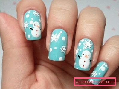 snowman on nails