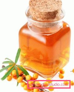 Sea buckthorn hair oil