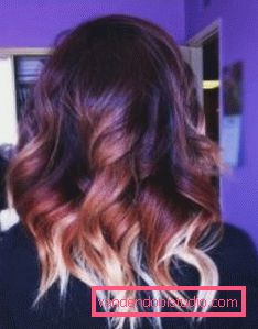 Multicolor ombre Ombre - a new approach to hair coloring