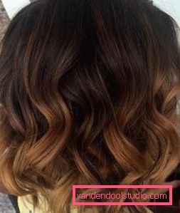 Ombre dyeing on medium hair Ombre - a new approach to hair coloring