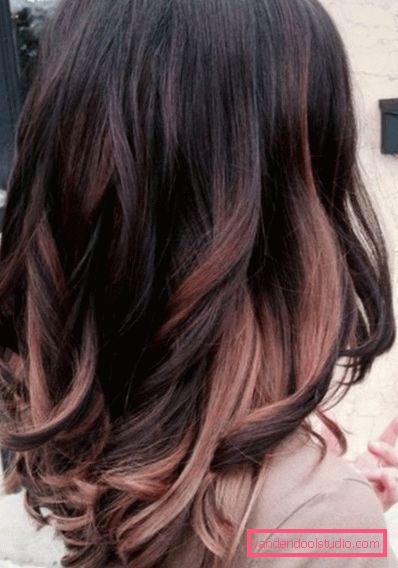 Ombre dyeing on medium hair Ombre - a new approach to hair coloring