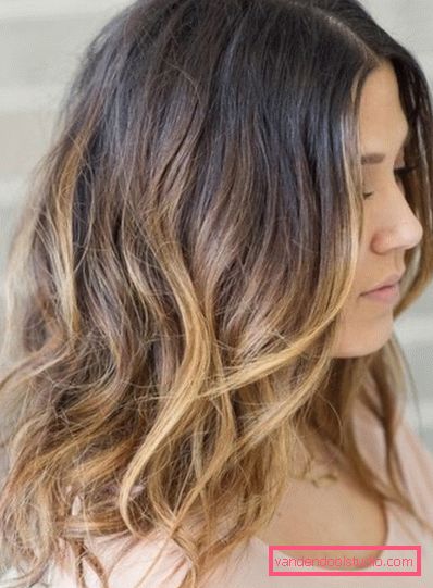 Ombre dyeing on medium hair Ombre - a new approach to hair coloring