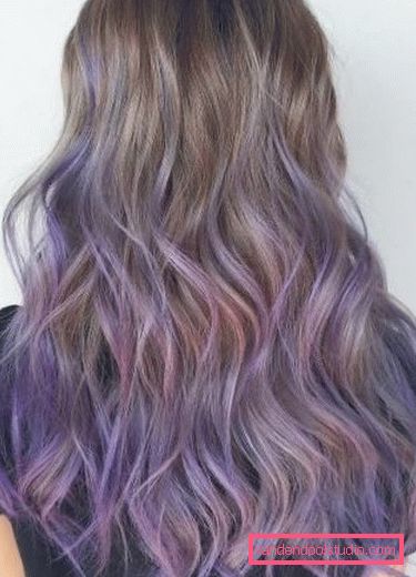 Ombre long hair dyeing Ombre - a new approach to hair coloring