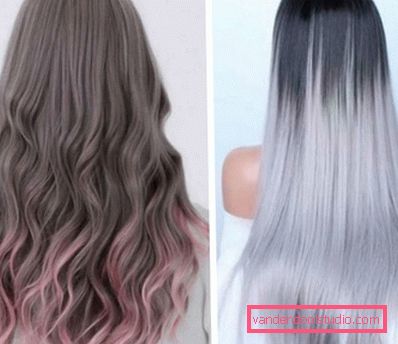 Ombre long hair dyeing Ombre - a new approach to hair coloring