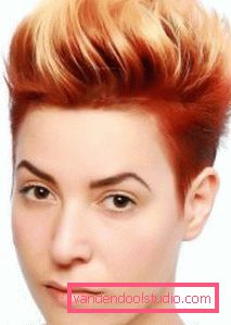 Ombre short hair coloring Ombre - a new approach to hair coloring
