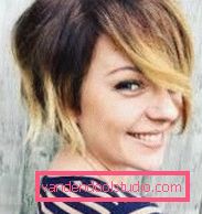 Ombre short hair coloring Ombre - a new approach to hair coloring