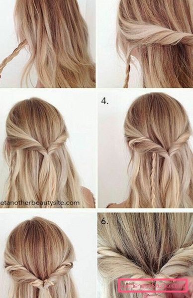 Original and simple hairstyles for teen girls