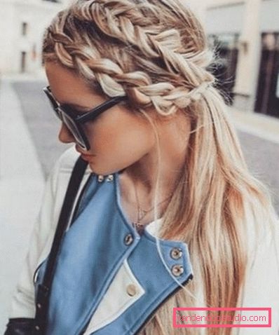 Original and simple hairstyles for teen girls