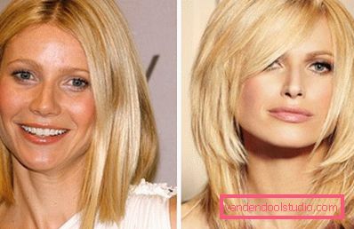 Blonde shades - we select the desired shade