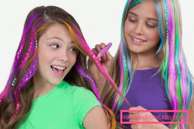 A riot of hair colors A riot of hair colors