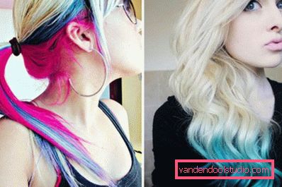 On the bright hair On the bright hair