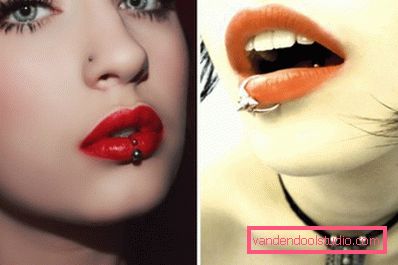 Lip piercing Lip piercing