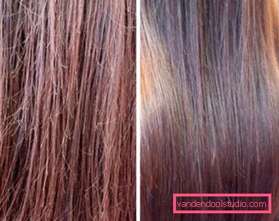 Polishing (grinding) hair - we remove split ends