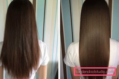 Polishing (grinding) hair - we remove split ends