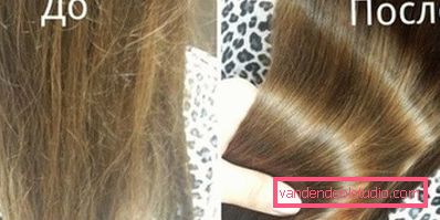 Polishing (grinding) hair - we remove split ends