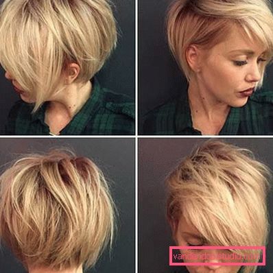 Popular women's haircuts with long and oblique bangs for medium hair