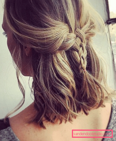 Step by step scheme of weaving braids from 4 strands - hairstyles with four-strand braids