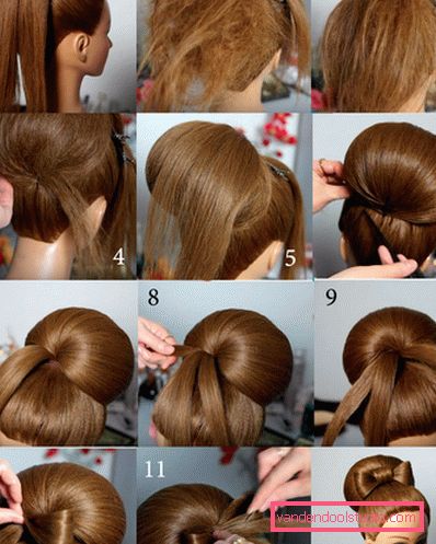 Festive and casual high hairstyle options for long and medium hair