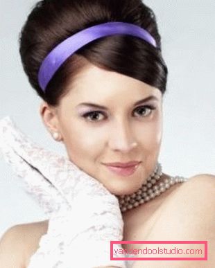 Tall hairstyles for long and medium hair - babette Festive and casual high hairstyle options for long and medium hair
