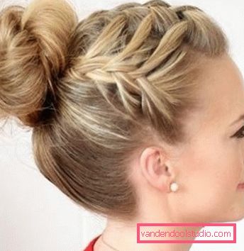 High hairstyles for long and medium hair Festive and casual high hairstyle options for long and medium hair