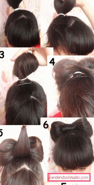 Festive and casual high hairstyle options for long and medium hair