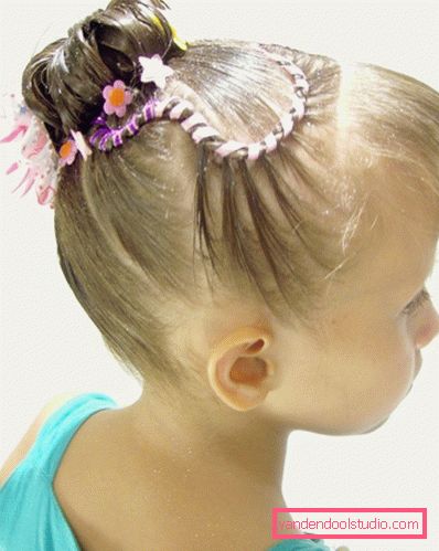 Festive high hair for girls Festive and casual high hairstyle options for long and medium hair