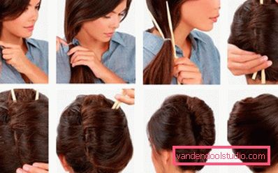 Festive and casual high hairstyle options for long and medium hair