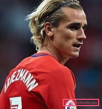 Antoine Griezmann's haircut - how the image of a football player changed
