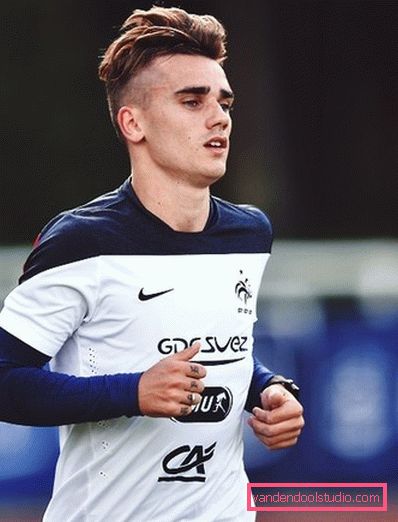 Antoine Griezmann's haircut - how the image of a football player changed