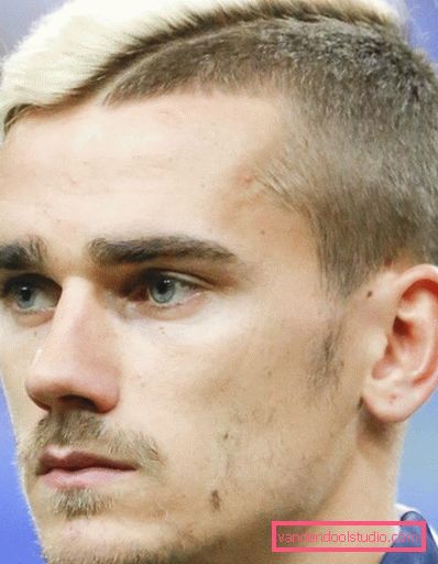 Antoine Griezmann's haircut - how the image of a football player changed