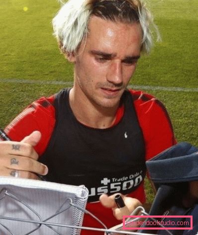 Antoine Griezmann's haircut - how the image of a football player changed
