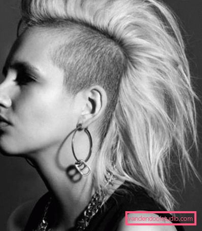 Mohawk hairstyle Mogawk hairstyle - men's and women's creative haircut