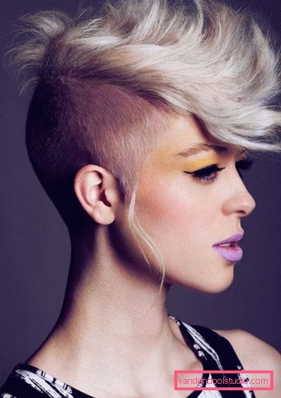 Mohawk hairstyle Mogawk hairstyle - men's and women's creative haircut