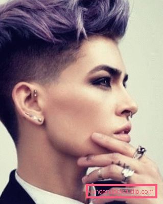 Mohawk hairstyle Mogawk hairstyle - men's and women's creative haircut