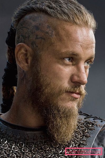 Hair Ragnar Lodbroka from the TV series 