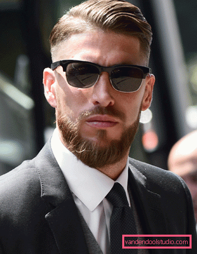 Haircut Sergio Ramos 2018 - a new haircut for a football player at the World Championships