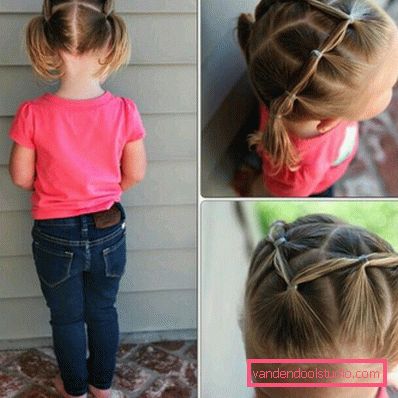 Hairstyles for little girls Hairstyles for little girls - beautiful images in the garden