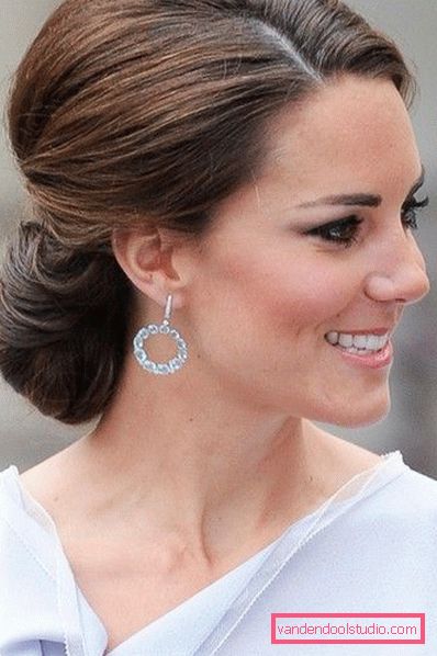 Hairstyles Kate Middleton - photos of all the stylish images of the Duchess