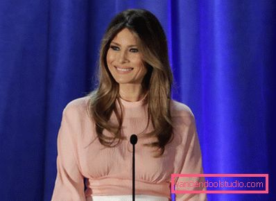 Melania Trump hairstyles - photo