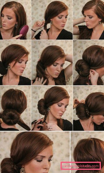 12 stylish hairstyles on March 8 with step by step photos