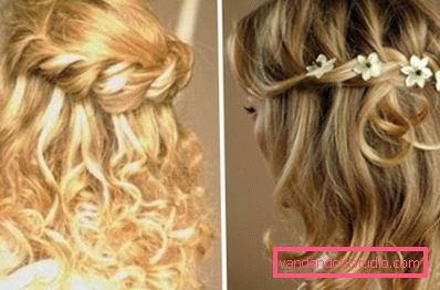 Hairstyles with curls on medium hair Hairstyles for medium hair with curls - styling options for a holiday and prom