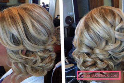 Hairstyles with curls on medium hair Hairstyles for medium hair with curls - styling options for a holiday and prom